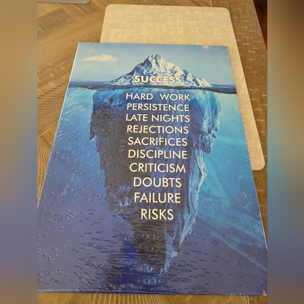 NWT Inspirational SUCCESS Sign - Picture 2 of 3